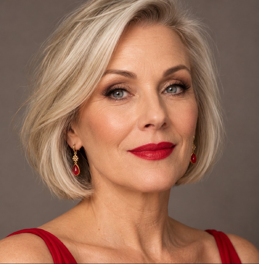 Classic Red makeup design